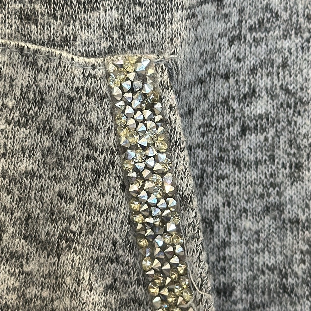 VINTAGE Juicy Couture Women Sweatshirt Large Gray Hoodie - Picture 5 of 10